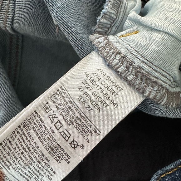 💕HOST PICK💕 Gap Over the Bump Maternity Jeans - size 27 (short) - Picture 2 of 11